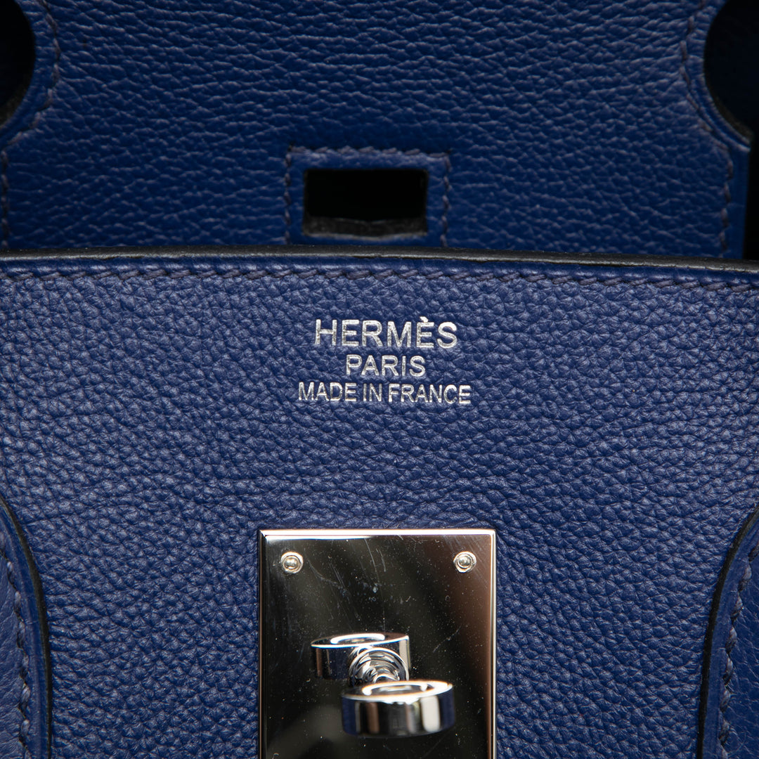 Hermès Édition limitée Taurillon Novillo Sea Surf et Fun Birkin Retourne 35