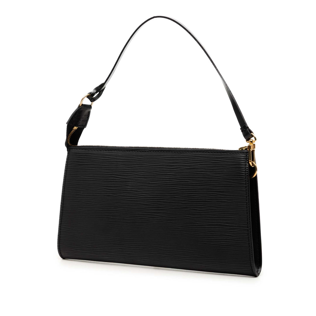 Pochette Accessoires Épi Noir