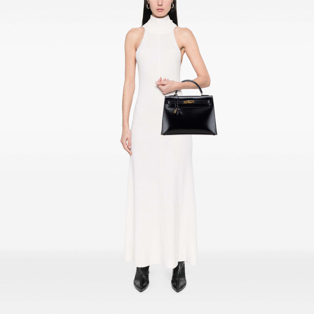 Hermès Box Calf Kelly Sellier 32 Noir – GABY PARIS Authentique