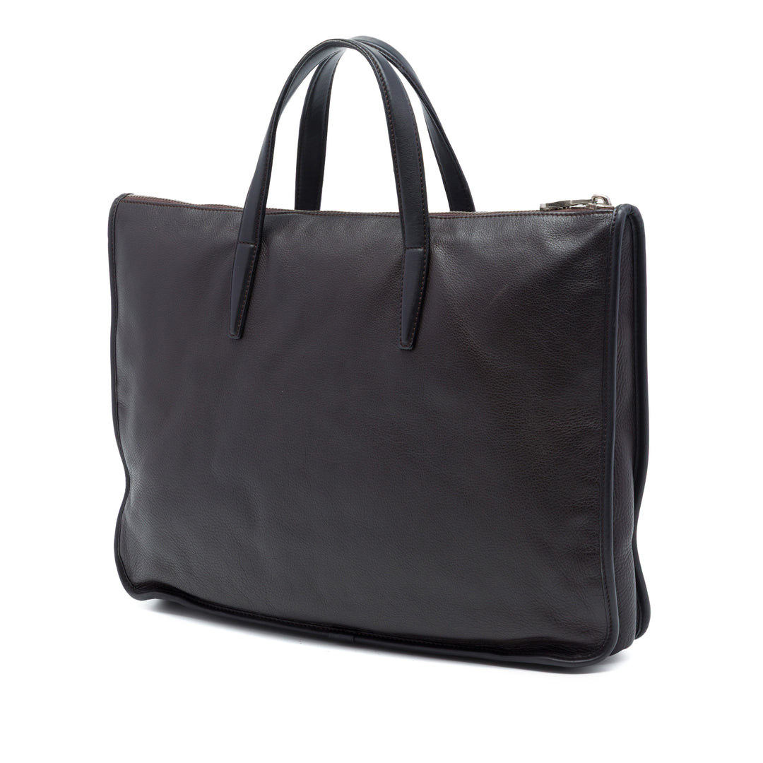 LOEWE Anagram Toledo Porte-documents Cuir