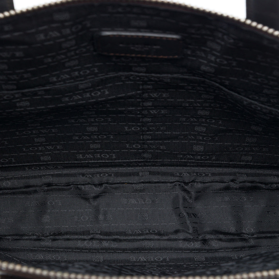 LOEWE Anagram Toledo Porte-documents Cuir