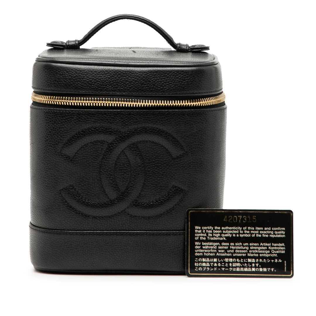 Chanel CC Caviar Vanity