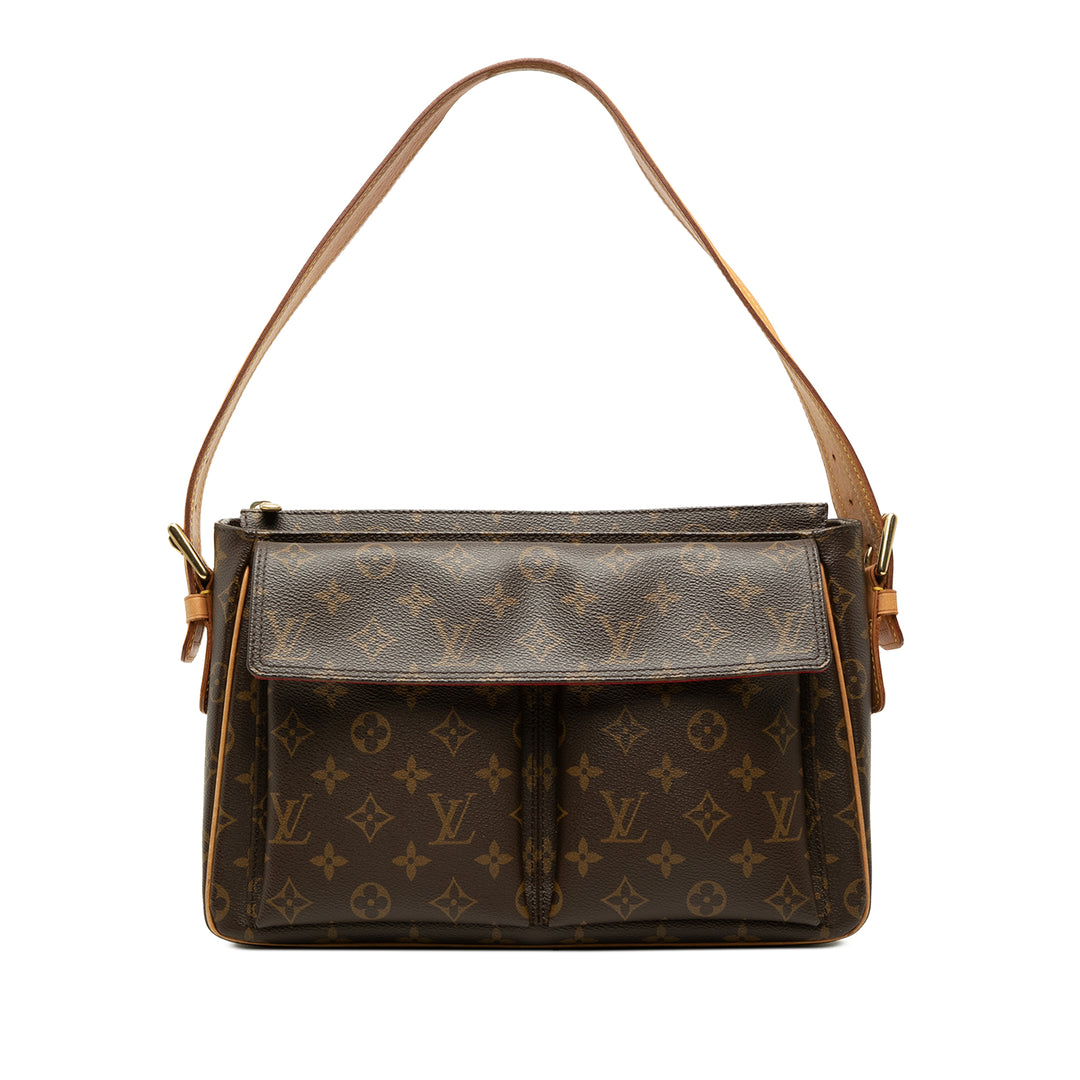 Louis Vuitton Sac porté épaule Viva Cite Monogram GM Marron – vue principale – GABY PARIS