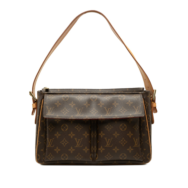 Louis Vuitton Sac porté épaule Viva Cite Monogram GM Marron – vue principale – GABY PARIS