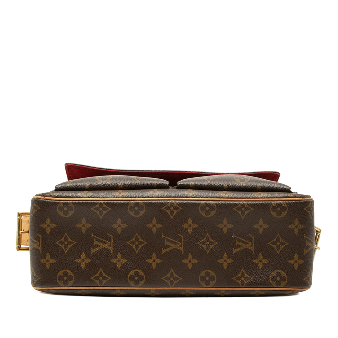 Louis Vuitton Sac porté épaule Viva Cite Monogram GM Marron – vue 3 – GABY PARIS