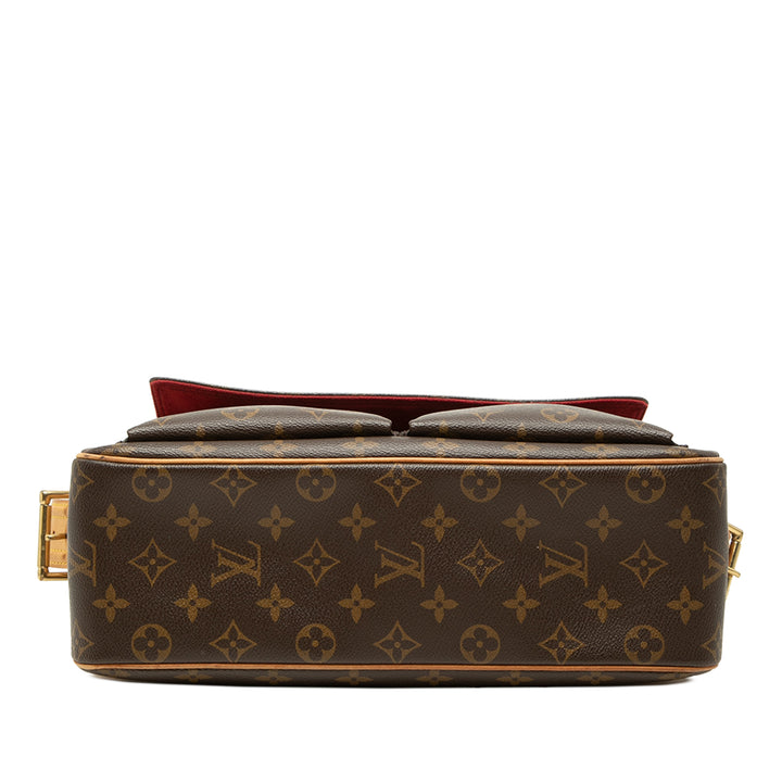 Louis Vuitton Sac porté épaule Viva Cite Monogram GM Marron – vue 3 – GABY PARIS
