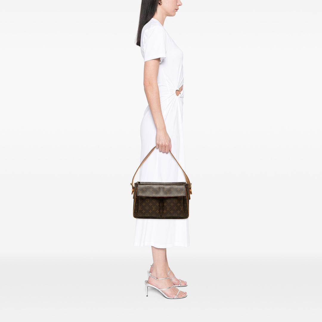 Louis Vuitton Sac porté épaule Viva Cite Monogram GM Marron – vue 6 – GABY PARIS