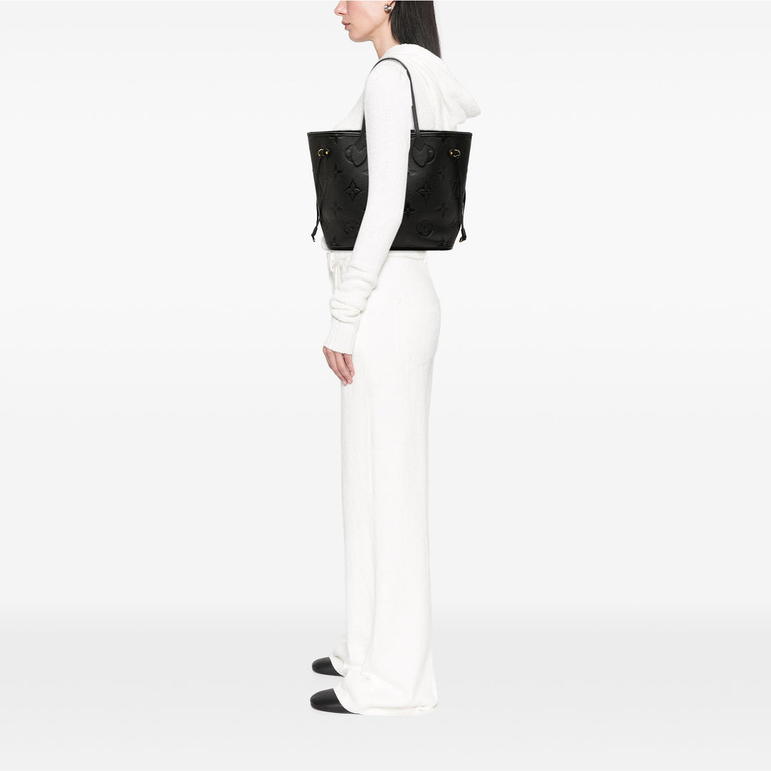 Louis Vuitton Monogram Giant Empreinte Neverfull MM Noir