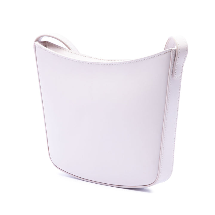 brillant Croque Sac Moyen Cuir de veau Rose