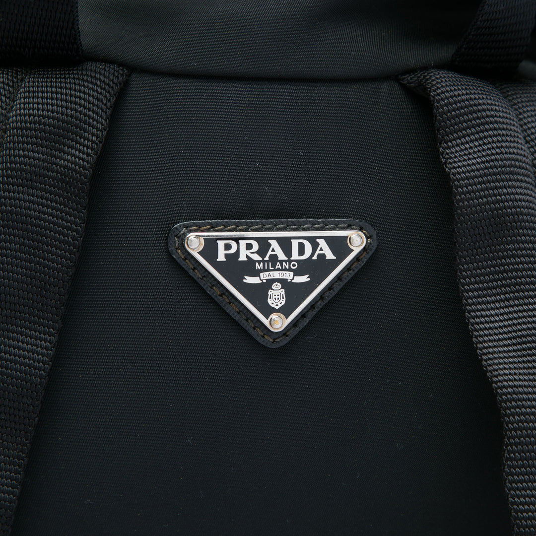 Prada Saffiano à finitions Tessuto Sac à dos