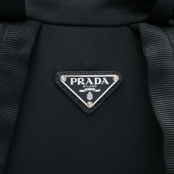 Prada Saffiano à finitions Tessuto Sac à dos