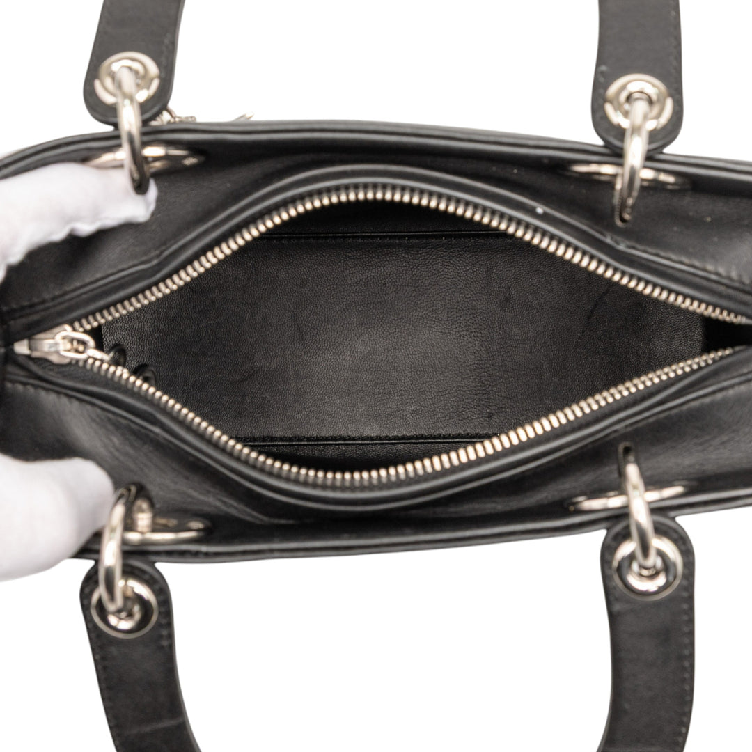 Dior Medium Cuir de veau Paradise Lady Dior Noir