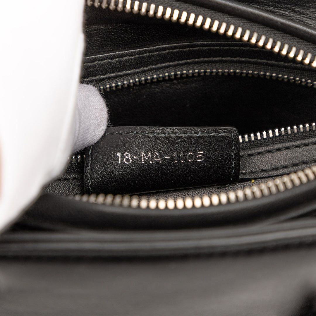 Dior Medium Cuir de veau Paradise Lady Dior Noir