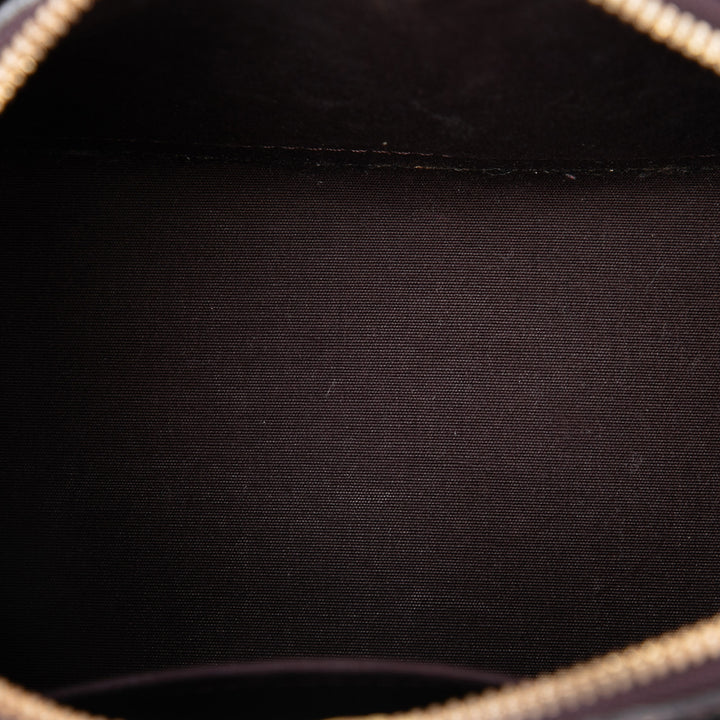 Alma BB Cuir verni Monogram Violet
