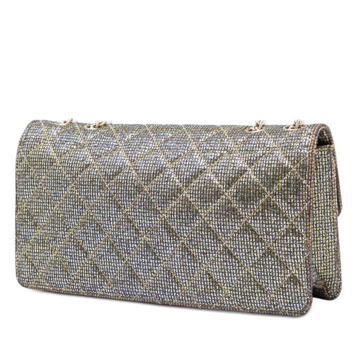 Chanel Matelassé Glitter Toile Reissue 2.55 à rabat