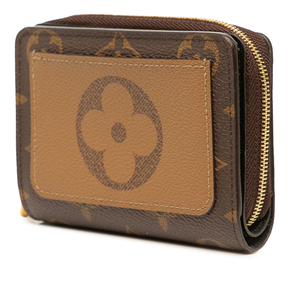 Louis Vuitton Portefeuille Lou Monogram Reverse Marron – vue 2 – GABY PARIS