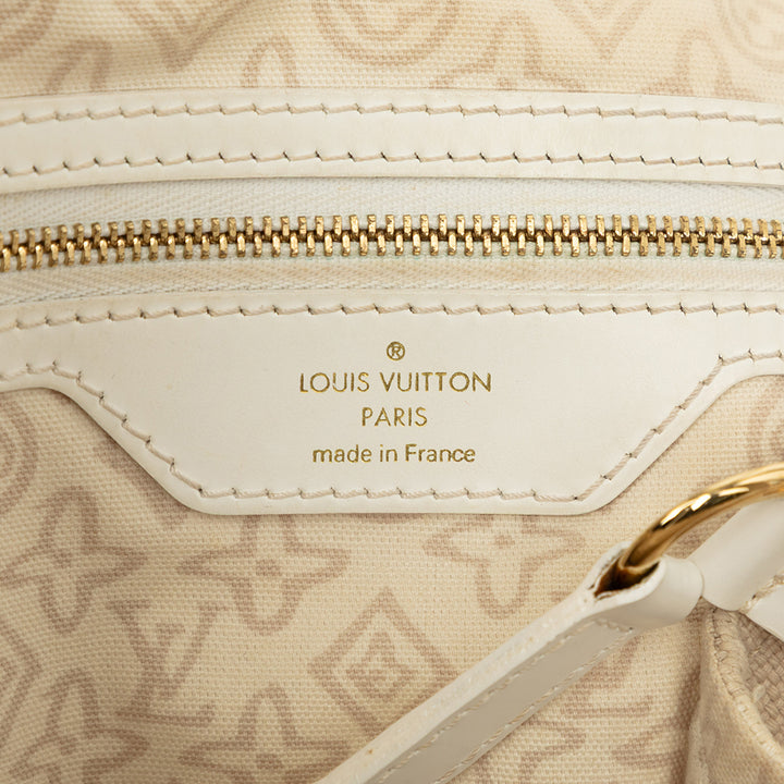 Louis Vuitton Tahitienne Cabas PM Monogram Beige – vue 5 – GABY PARIS