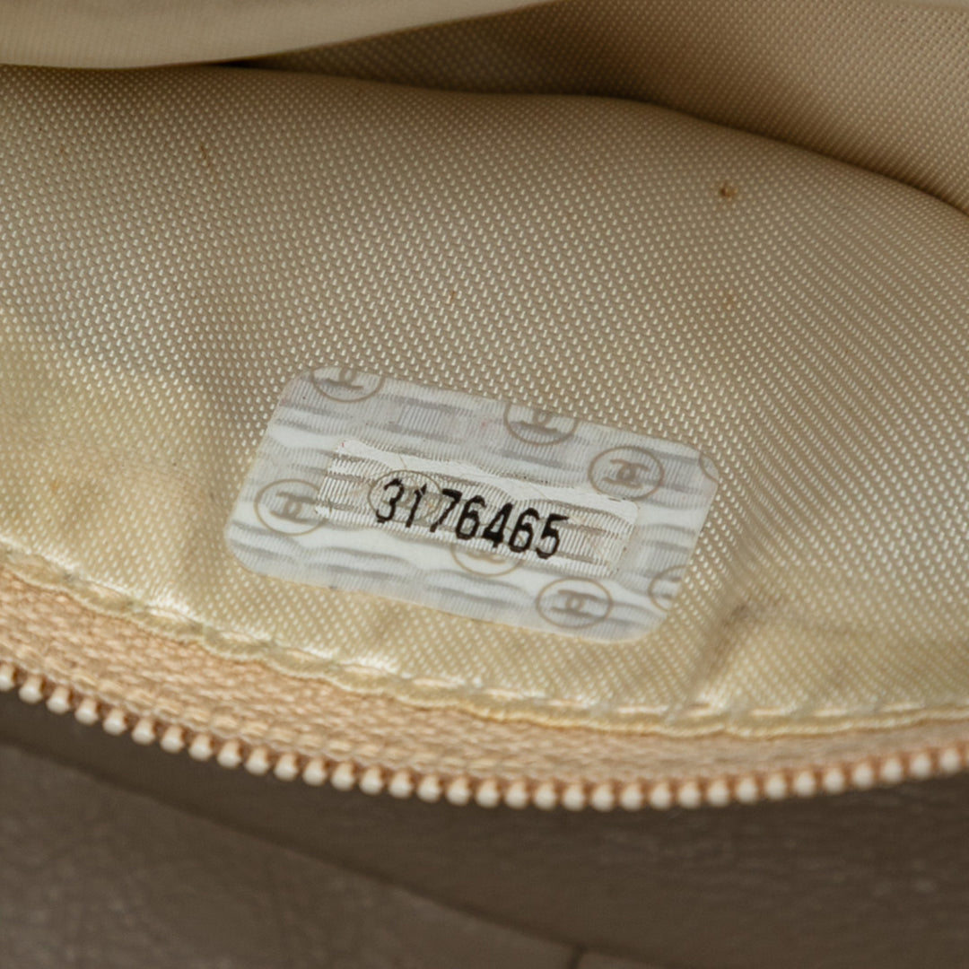 Chanel Triple CC Cuir d’agneau Pompon Chain Sac caméra