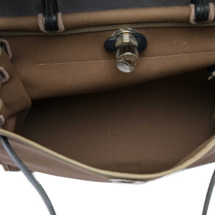 Hermès Herbag Zippé 31 Marron – vue 4 – GABY PARIS