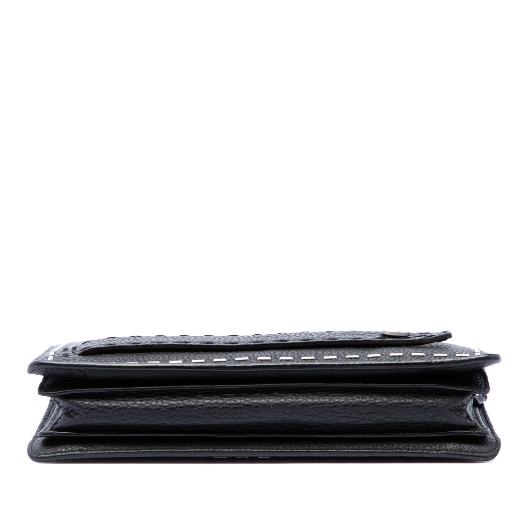 Fendi Selleria Pochette Noir – vue 3 – GABY PARIS