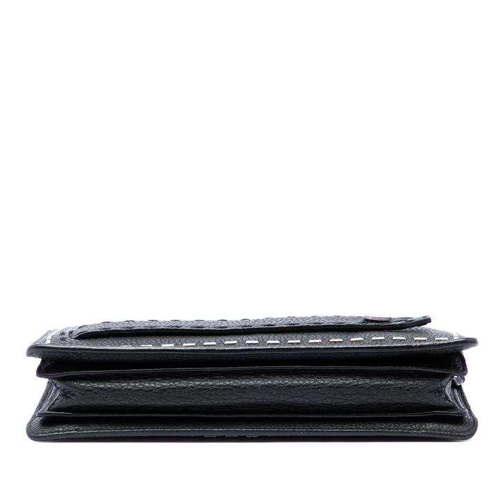 Fendi Selleria Pochette Noir – vue 3 – GABY PARIS