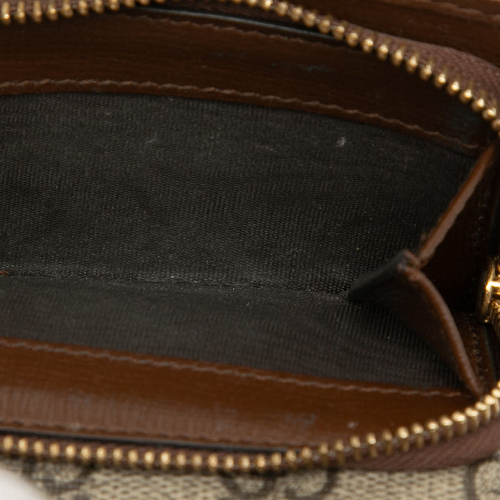 Gucci GG Supreme Horsebit 1955 Trifold Portefeuille