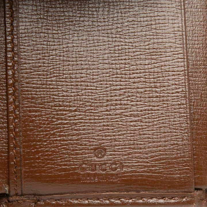 Gucci GG Supreme Horsebit 1955 Trifold Portefeuille
