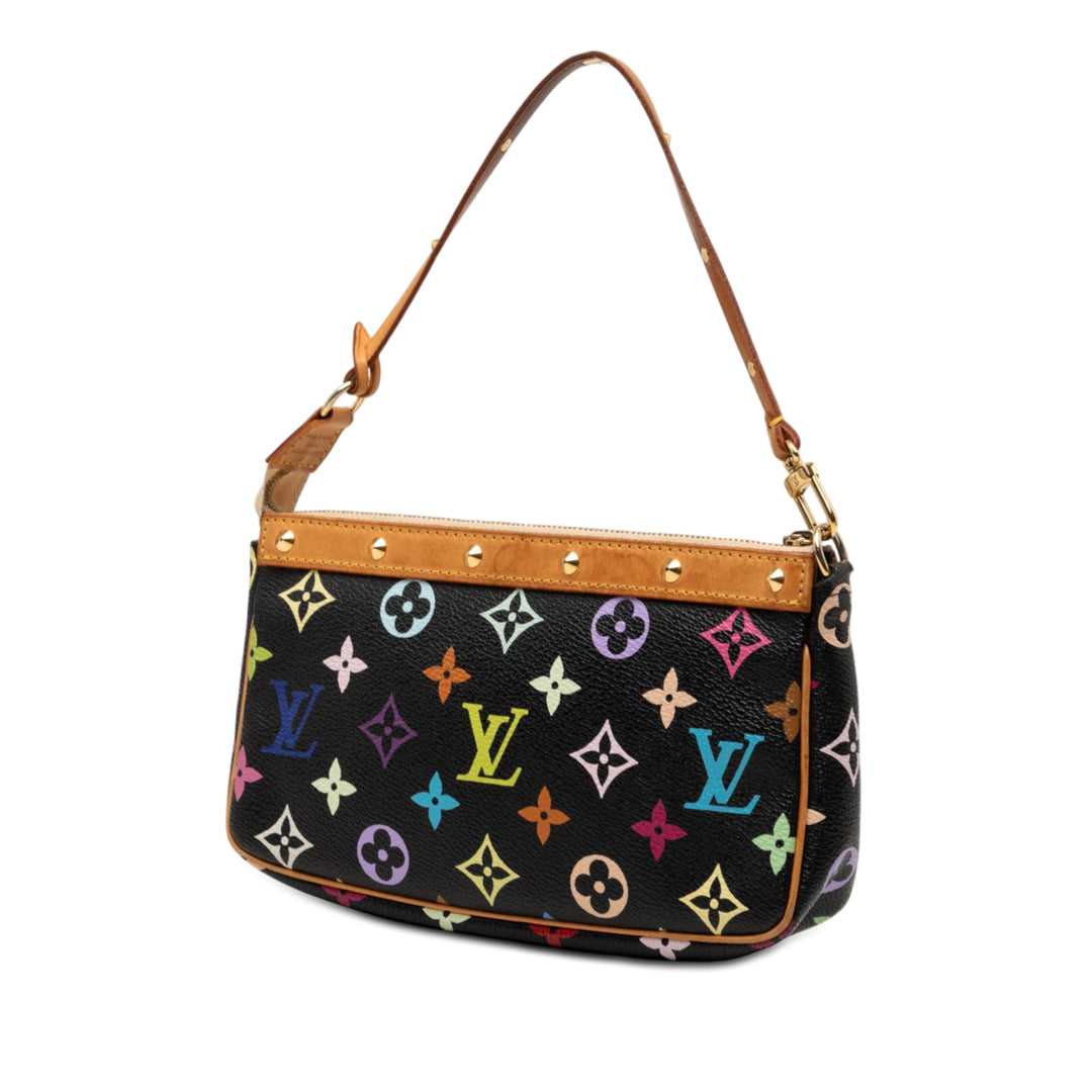 Louis Vuitton Pochette Accessoires Toile Monogram Multicolore