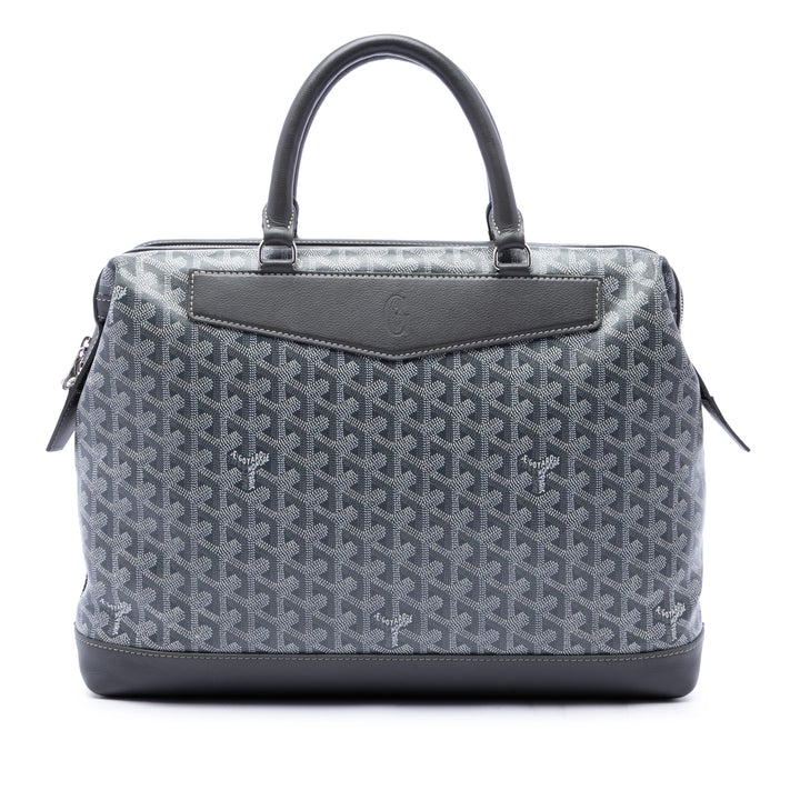 Goyard Cisalpin Document Étui Goyardine Gris