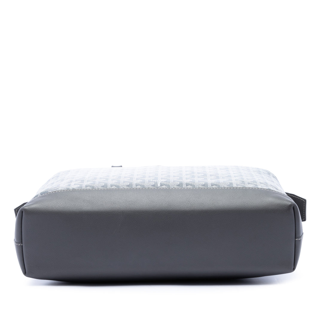 Goyard Cisalpin Document Étui Goyardine Gris