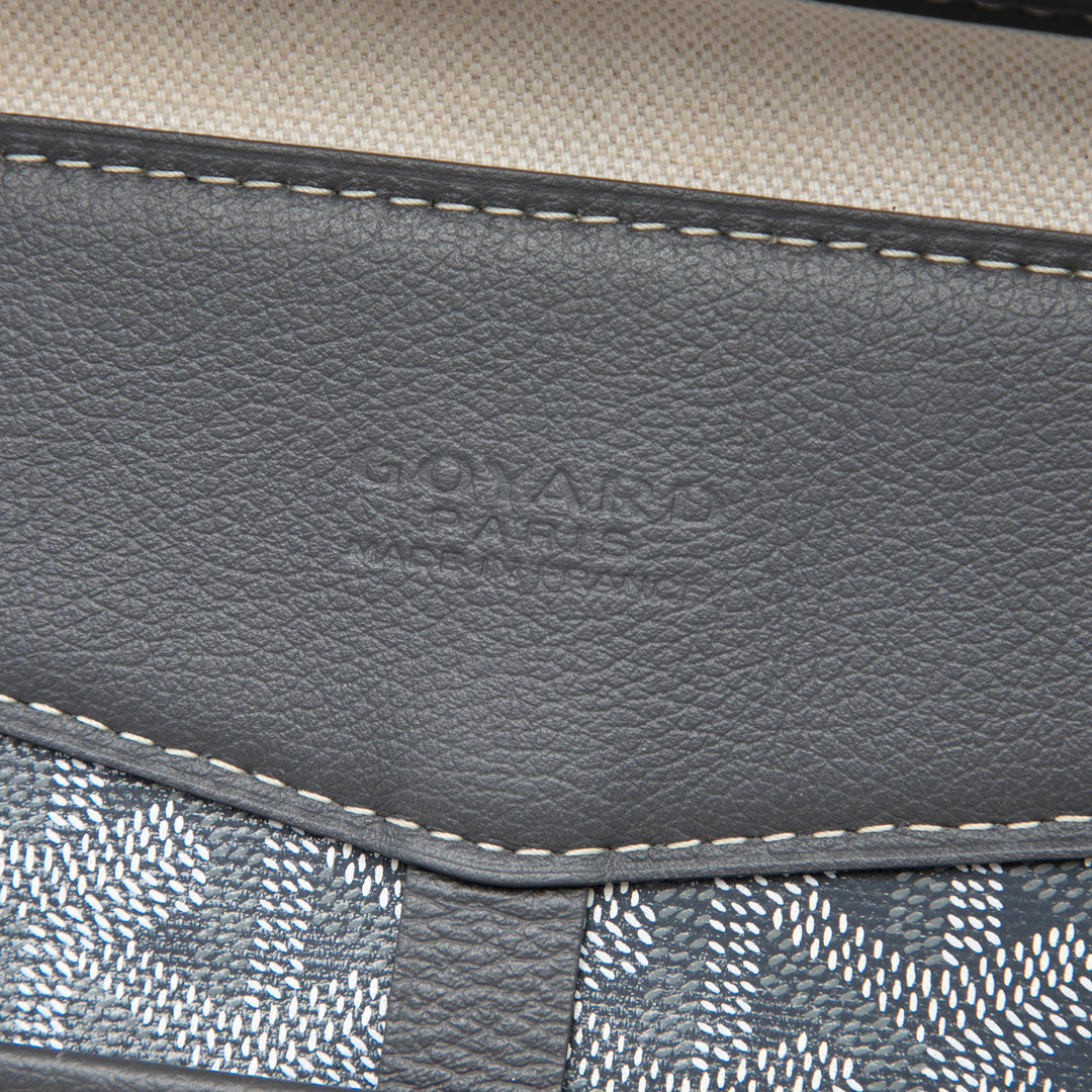 Goyard Cisalpin Document Étui Goyardine Gris