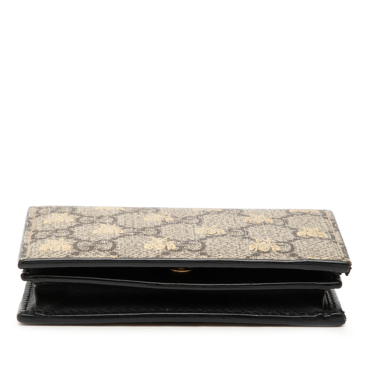 Gucci GG Supreme Bees Bifold Portefeuille
