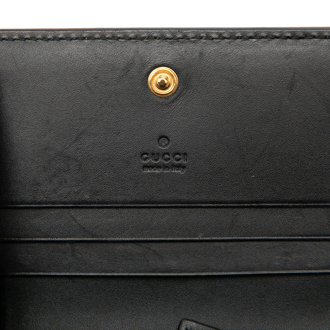Gucci GG Supreme Bees Bifold Portefeuille