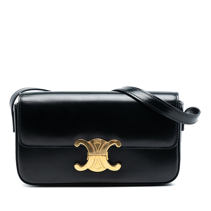 Celine brillant Cuir de veau Triomphe Claude Sac bandoulière – GABY PARIS Authentique