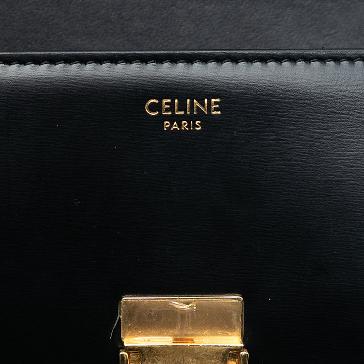 Celine brillant Cuir de veau Triomphe Claude Sac bandoulière – GABY PARIS Authentique