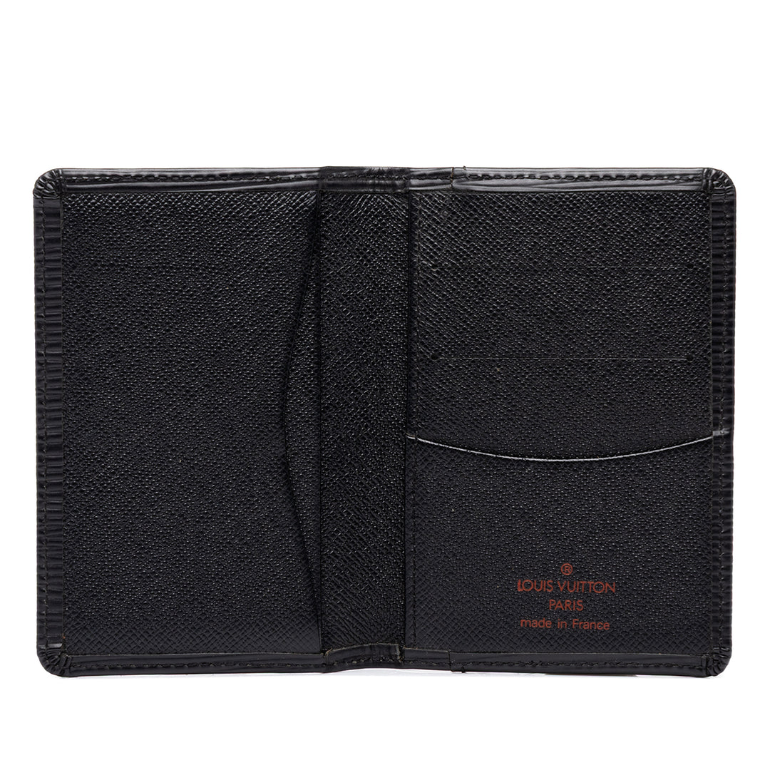 Louis Vuitton Portefeuille Poche Organizer Épi Noir – vue 4 – GABY PARIS