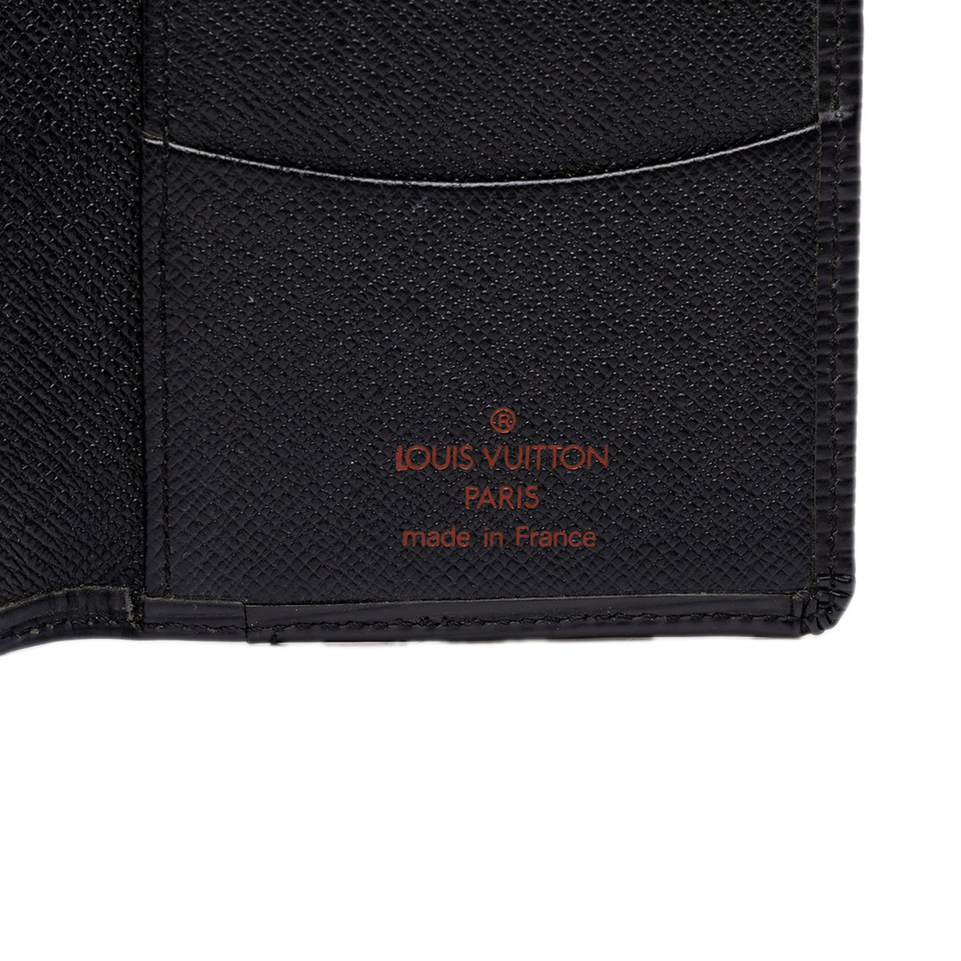 Louis Vuitton Portefeuille Poche Organizer Épi Noir – vue 6 – GABY PARIS