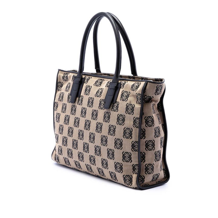 LOEWE Anagram Toile Repeat Cabas