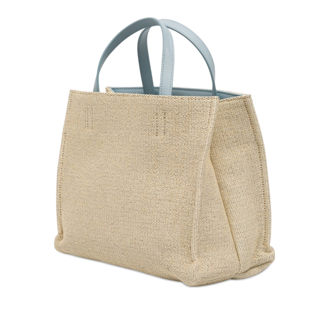 Ferragamos Creations Cabas Moyen Beige
