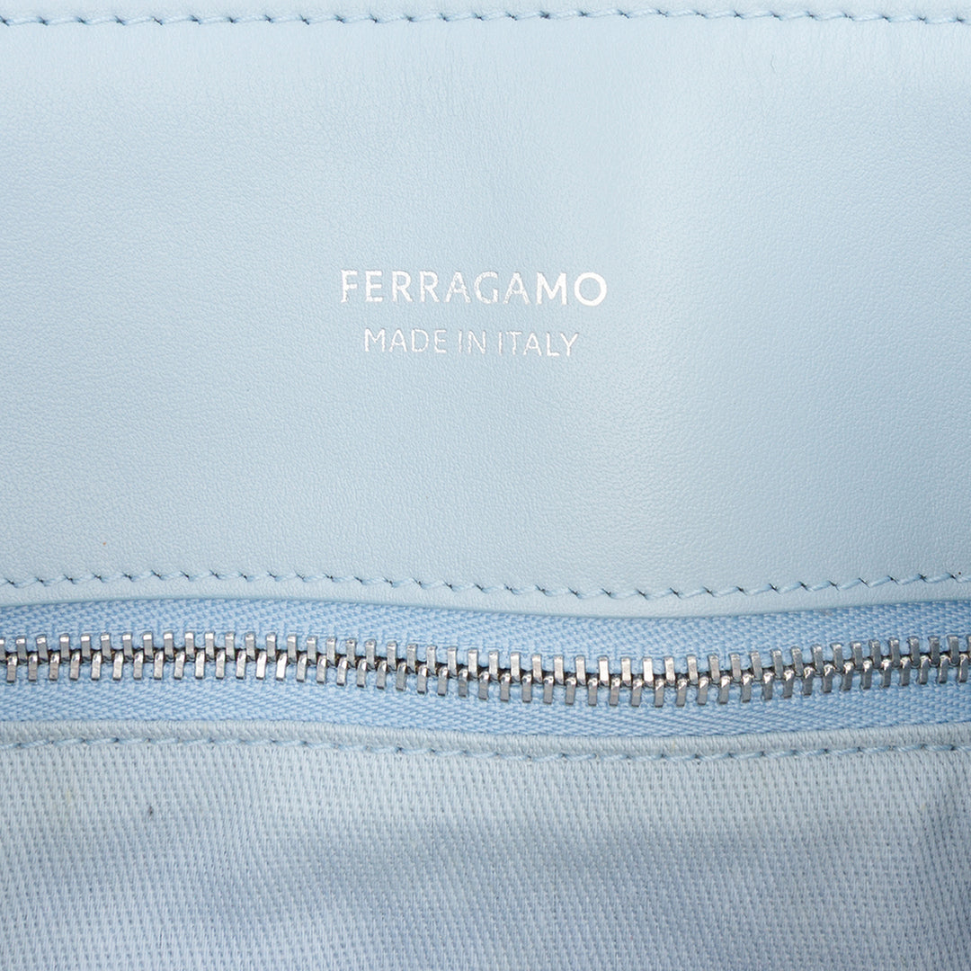 Ferragamos Creations Cabas Moyen Beige