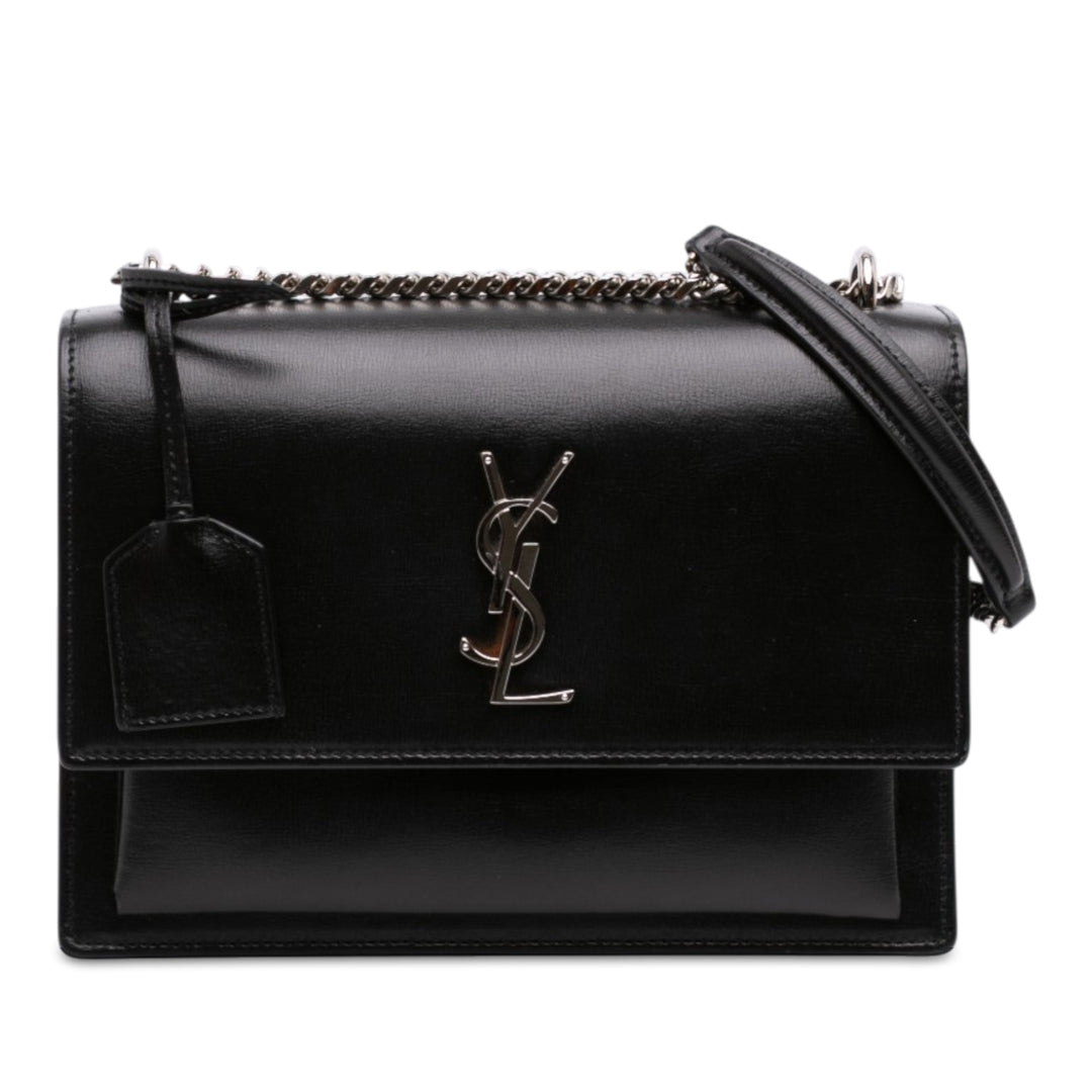 Saint Laurent Sunset Sac Moyen Cuir de veau