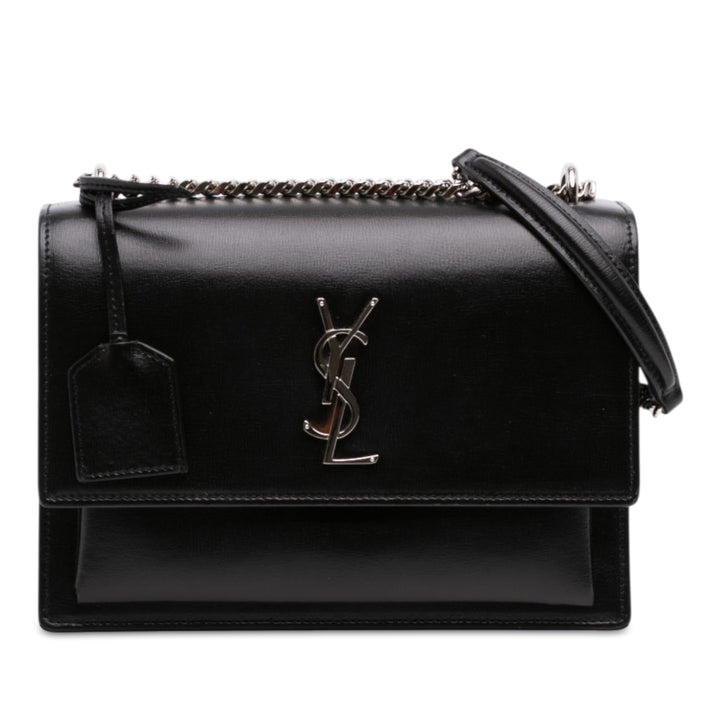 Saint Laurent Sunset Sac Moyen Cuir de veau