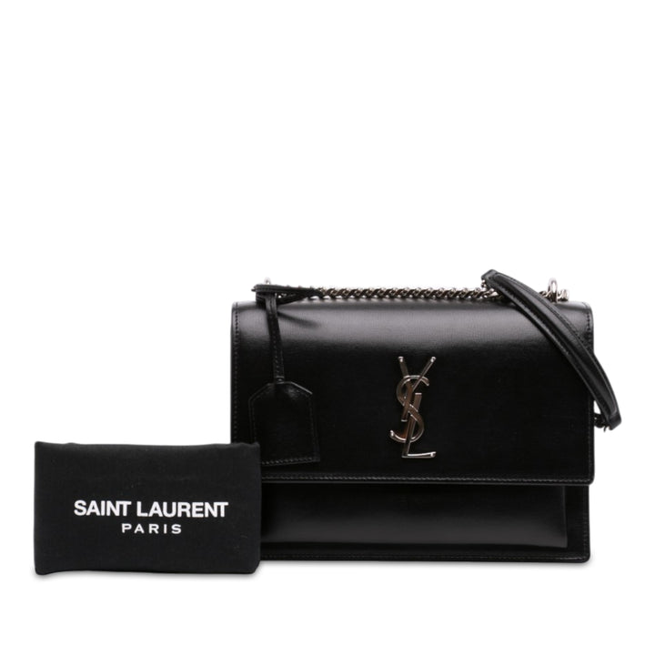 Saint Laurent Sunset Sac Moyen Cuir de veau