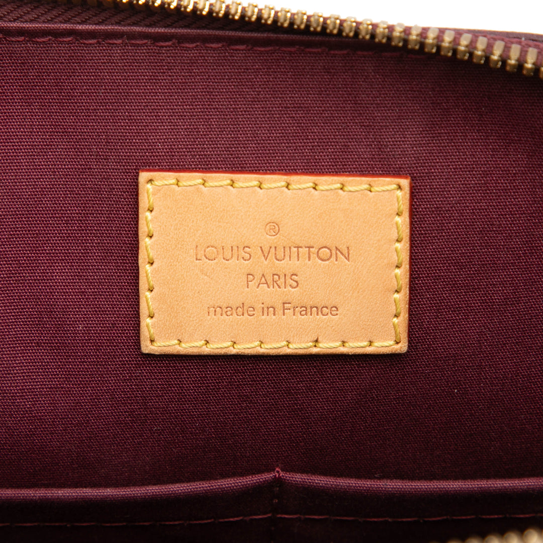 Louis Vuitton Alma PM Cuir verni Monogram Rouge – vue 5 – GABY PARIS