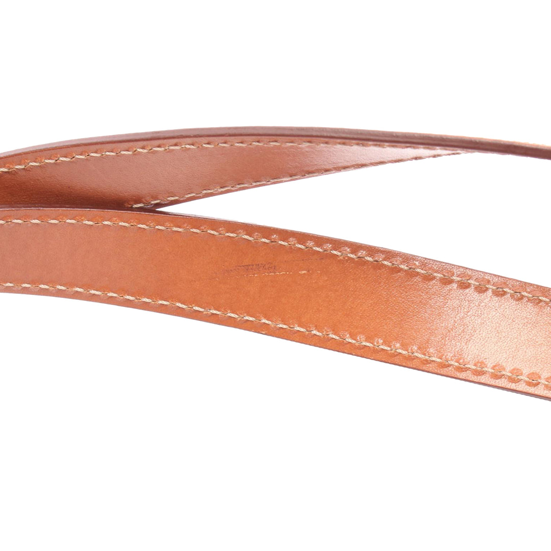 Macadam Coated Canvas Handbag Brown - Gaby Paris