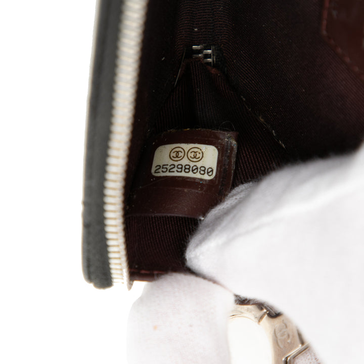 Chanel Matelassé Caviar Zipped Key Holder Coin Étui