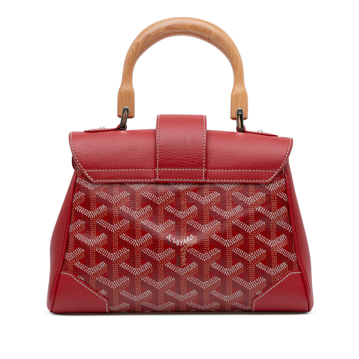 Mini Goyardine Saigon Souple Red - Gaby Paris