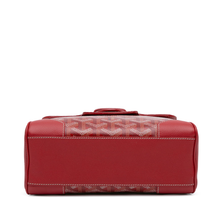 Mini Goyardine Saigon Souple Red - Gaby Paris