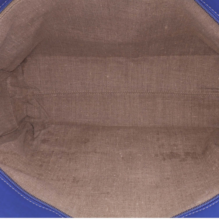 Zucca Raffia Roll Tote Brown - Gaby Paris
