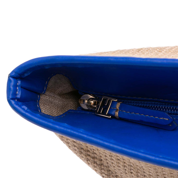 Zucca Raffia Roll Tote Brown - Gaby Paris